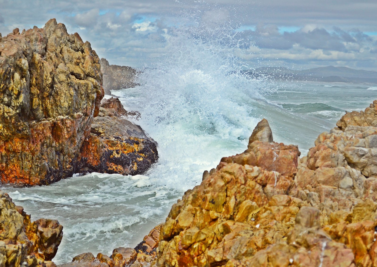 The splash